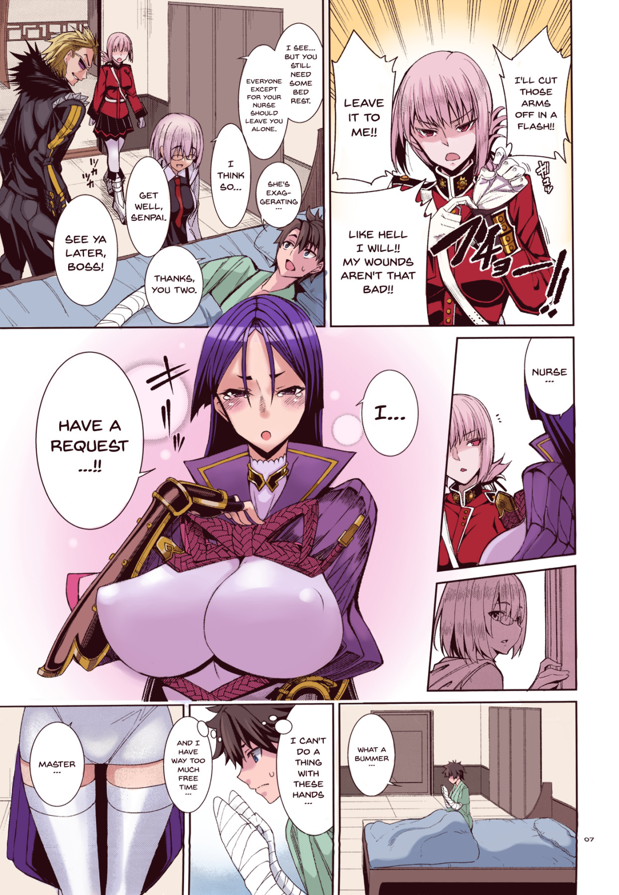 Hentai Manga Comic-Kango x Raikou (Color)-Read-6